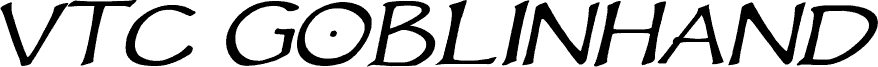 VTCGoblinHandItalic
