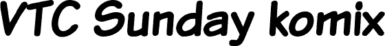 VTCSundaykomixBold
