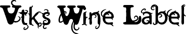 Vtks Wine Label Two