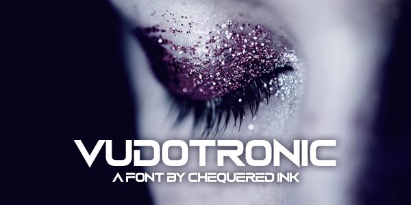 Vudotronic Schriftart