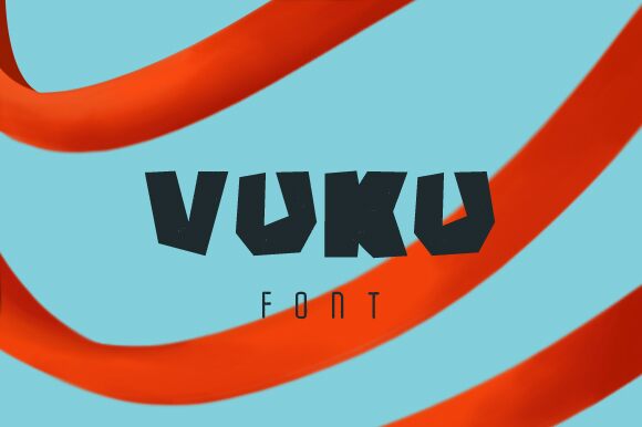 Vuku 字体
