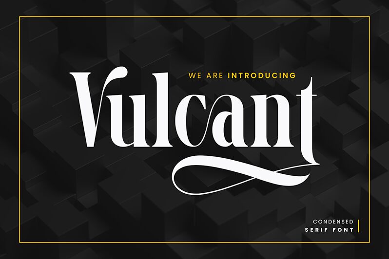 Vulcant Schriftart