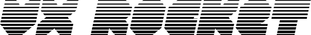 Náhled písma VX Rocket Gradient Italic
