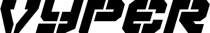 Vyper Bold Italic