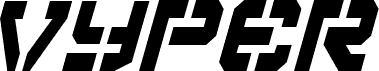 Vyper Condensed Italic