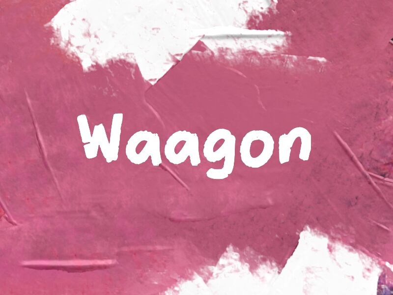 Présentation et spécimen de la police Waagon
