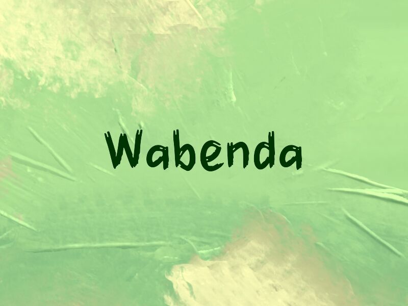 Wabenda Шрифт