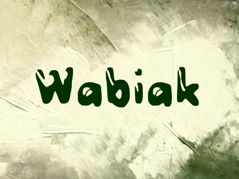 Wabiak Шрифт