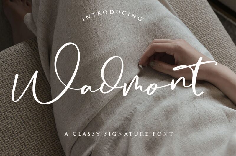 Wadmont Schriftart