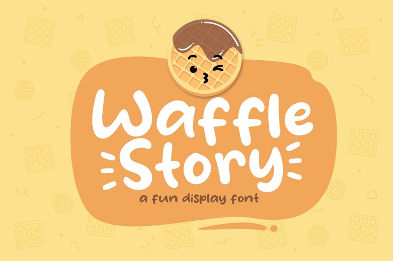 Waffle Story Schriftart