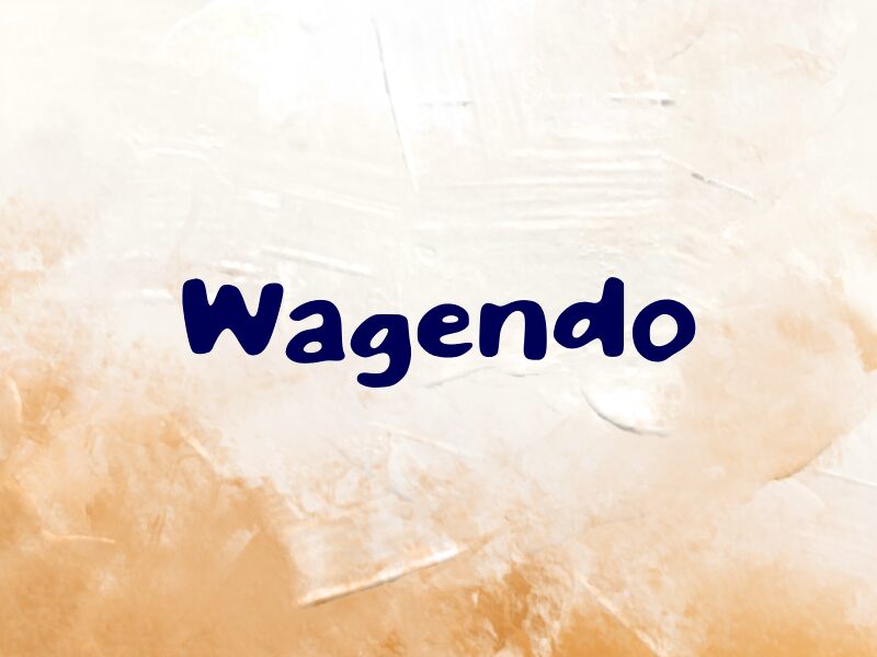 Présentation et spécimen de la police Wagendo