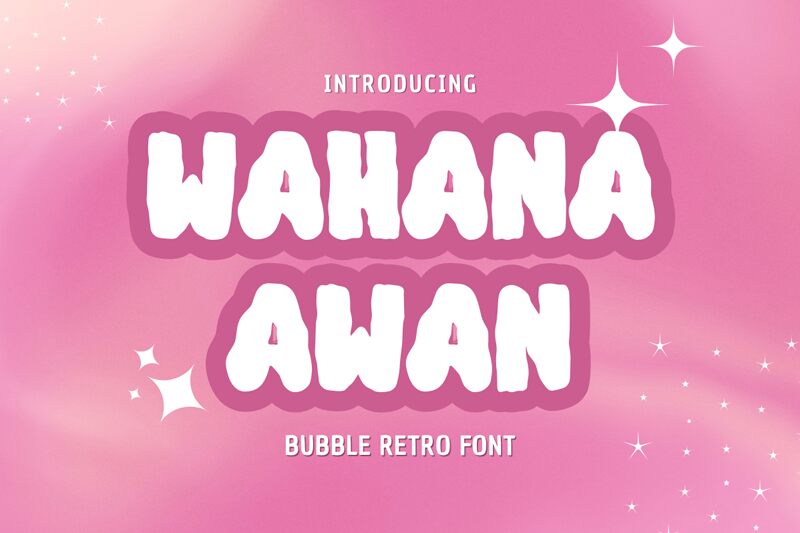 Wahana Awan Schriftart