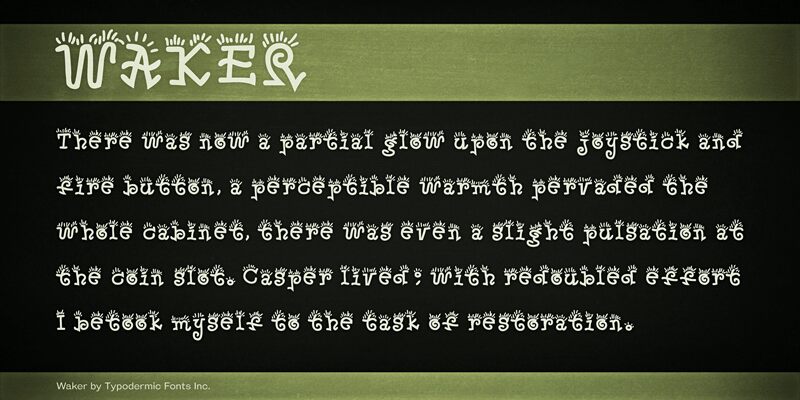 Waker Czcionka