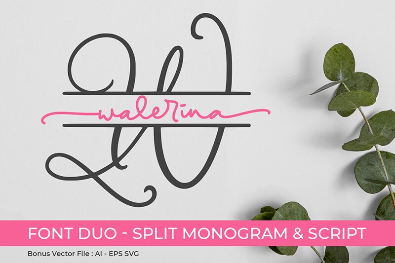 Walerina Monogram Carattere