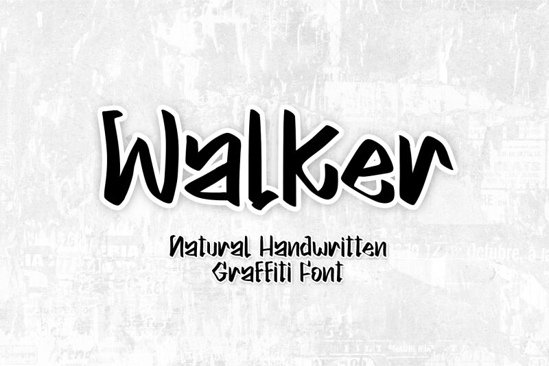 Walker Schriftart
