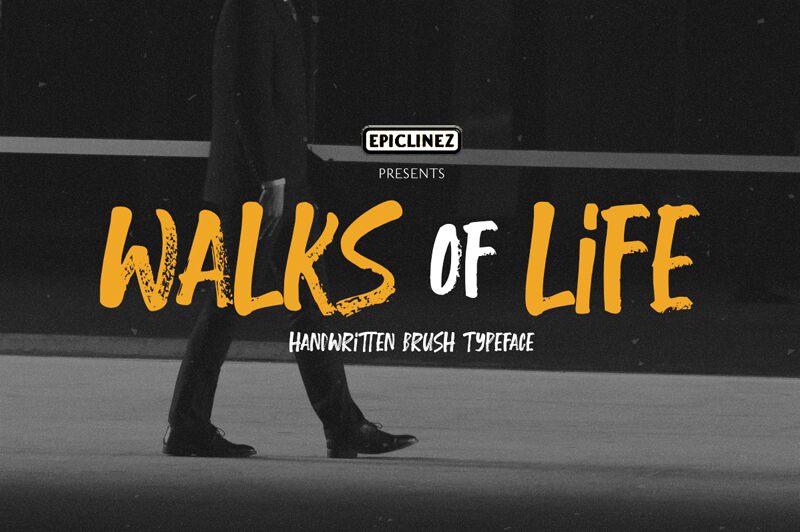 Walks Of Life الخط 