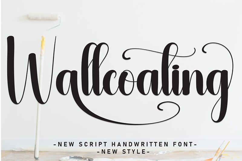 Wallcoating Czcionka