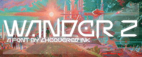 Wander Z Czcionka
