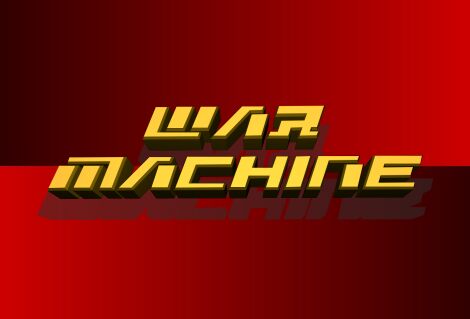 War Machine Schriftart