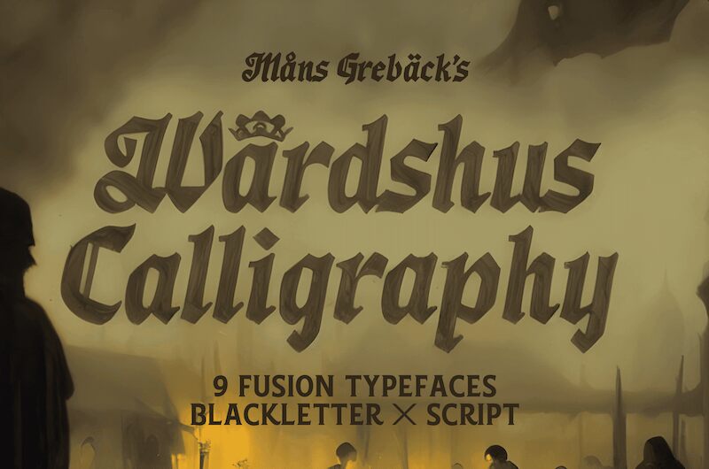 Wardshus Calligraphy Carattere