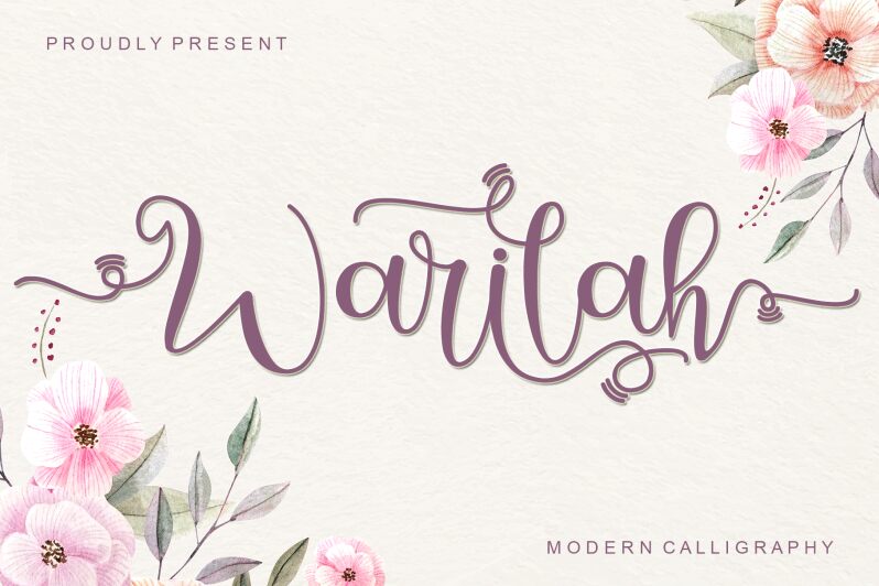 Warilah Schriftart
