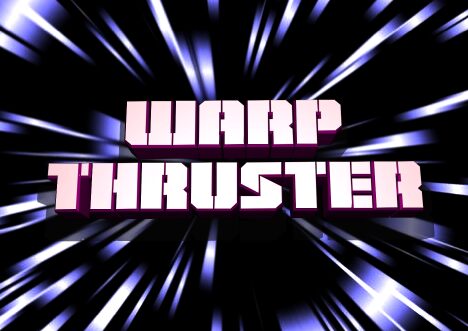 Warp Thruster Schriftart