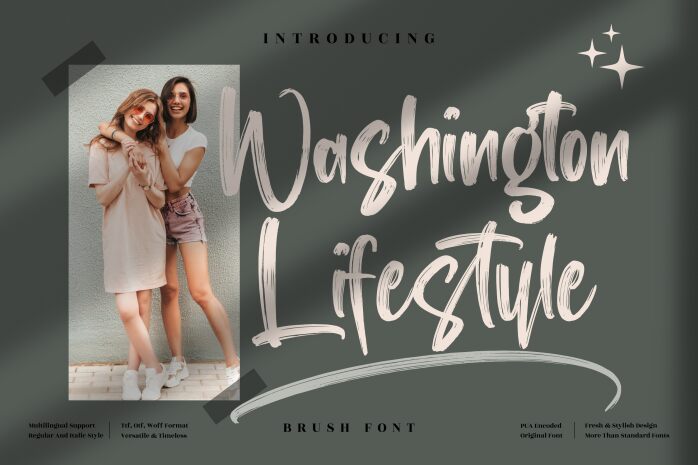 Washington Lifestyle Schriftart