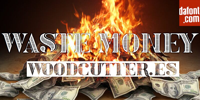 Waste Money Czcionka