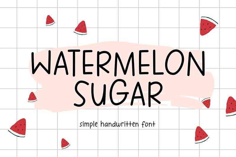 Watermelon Sugar الخط 