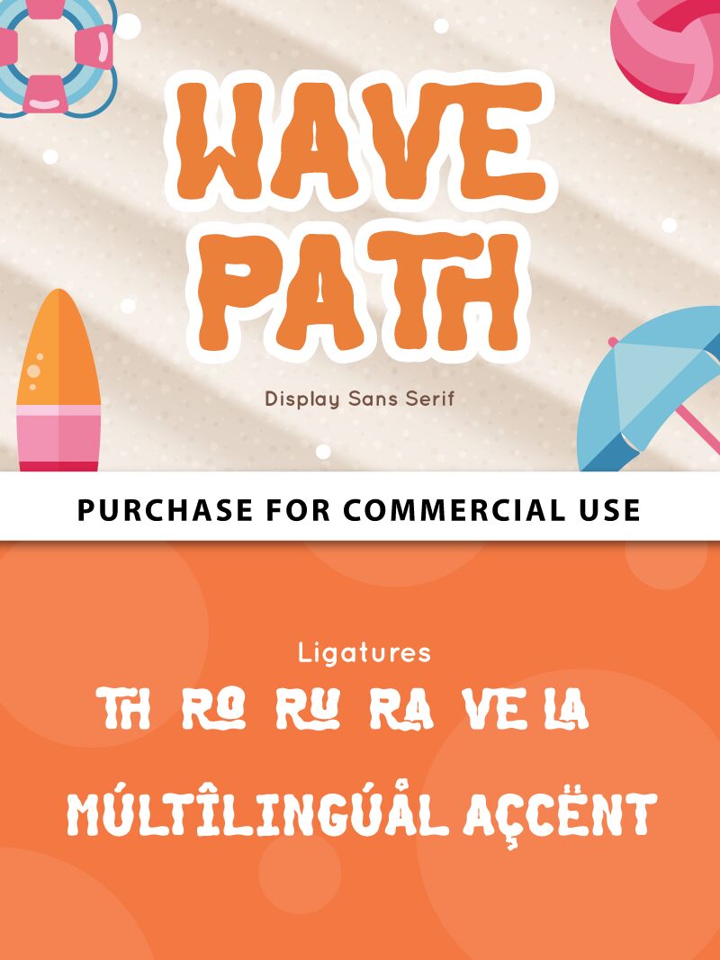 Wave Path Czcionka