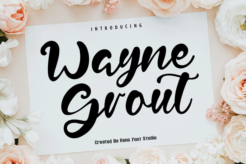 Wayne Grout Carattere