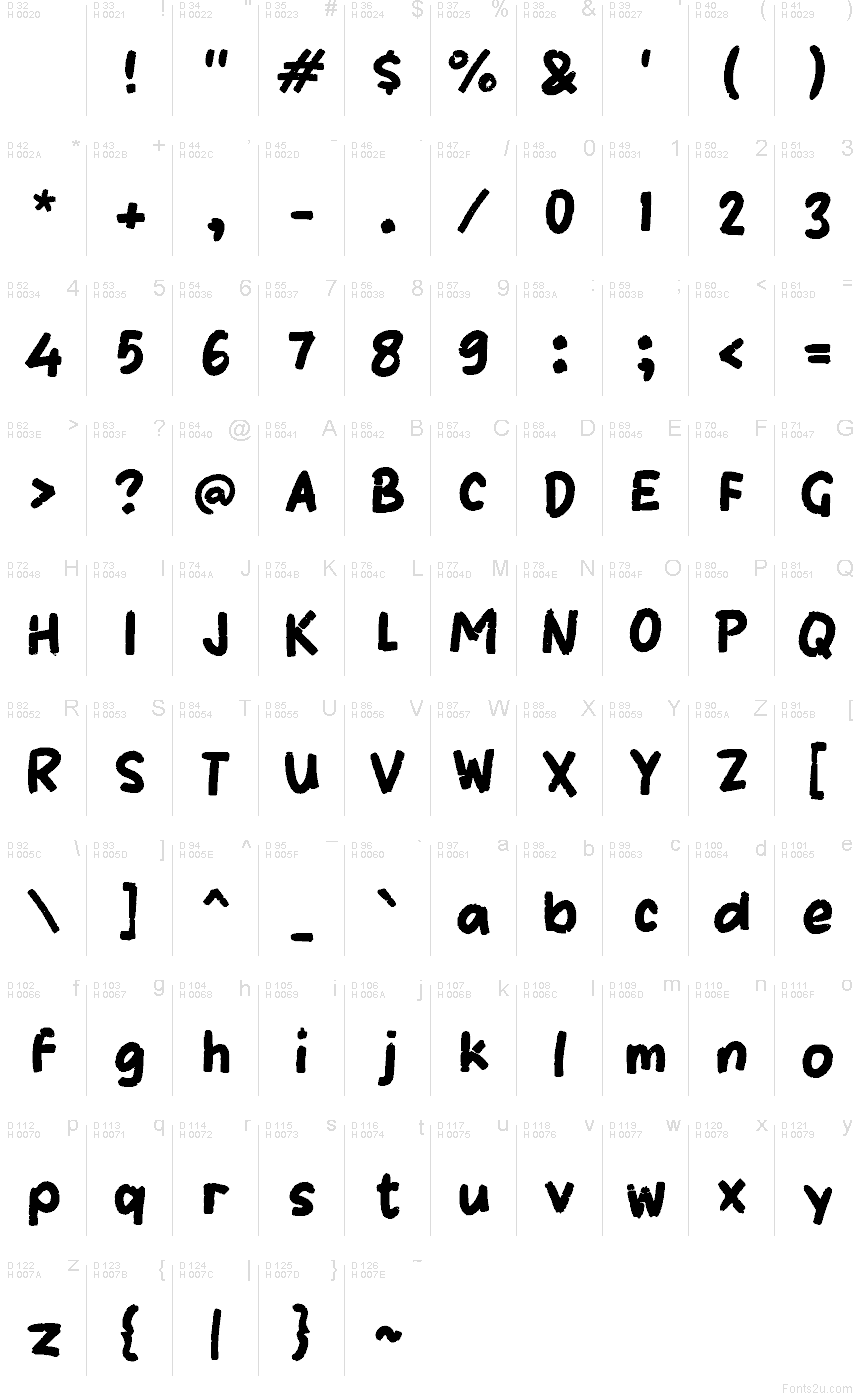 Waagon font