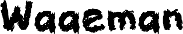 Preview of the Waaeman font