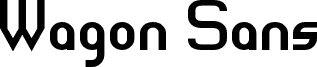Wagon Sans Two Bold