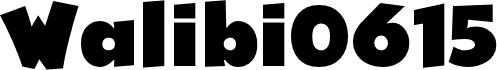 Preview of the Walibi0615 Bold font