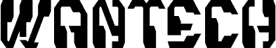 Wantech шрифт