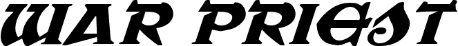 War Priest Expanded Italic