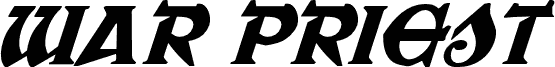War Priest Italic