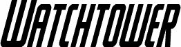 Watchtower Condensed Italic