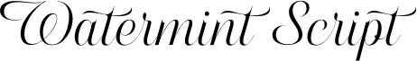 Watermint Script PERSONAL USE Regular
