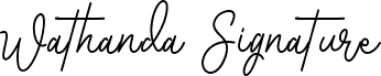 Wathanda Signature Line