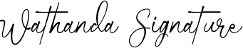 Wathanda Signature