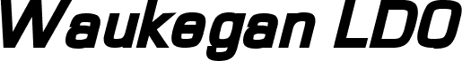 Waukegan LDO Black Oblique