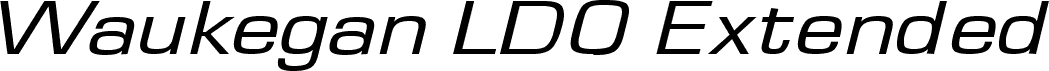 Waukegan LDO Extended Oblique