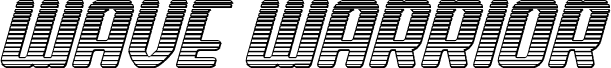 Wave Warrior Chrome Italic