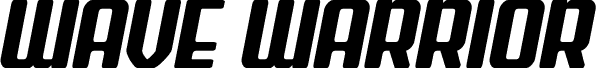 Wave Warrior Semi-Italic