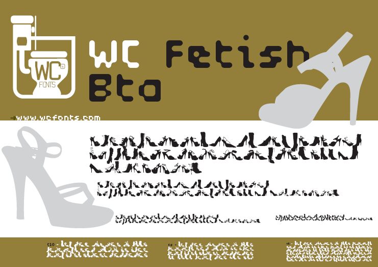 WC Fetishist Bta Czcionka