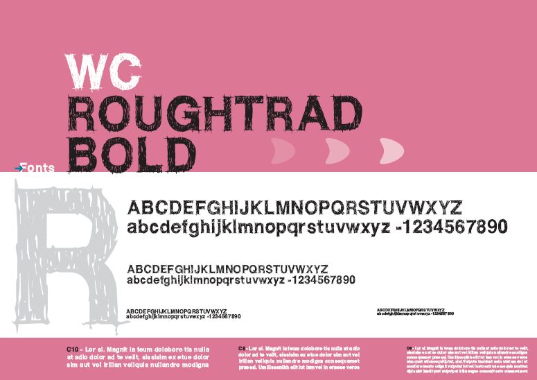 WC ROUGHTRAD Bta الخط