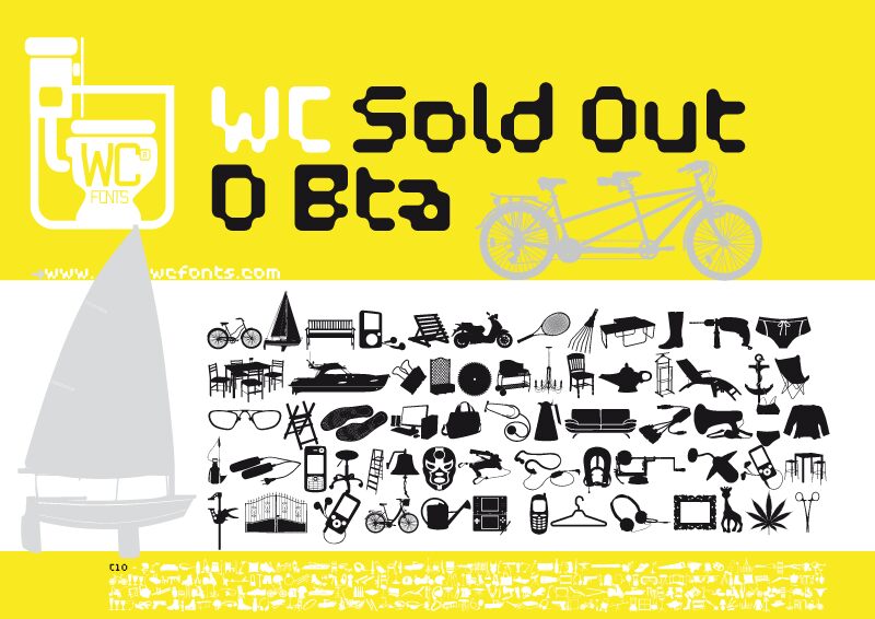 WC Sold Out D Bta Czcionka