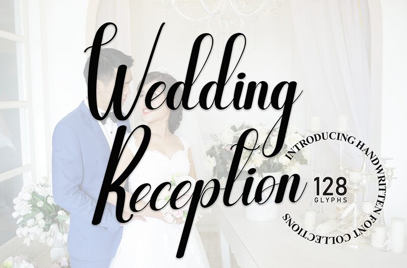 Wedding Reception Schriftart